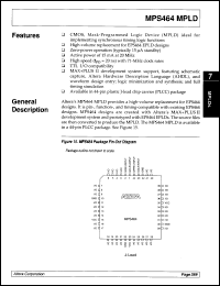 Click here to download MPS464LC20 Datasheet