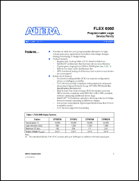 Click here to download EPF6010A Datasheet
