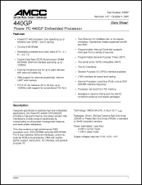 Click here to download PPC440GP-3CC333C Datasheet