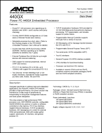 Click here to download PPC440GX-3FF533E Datasheet