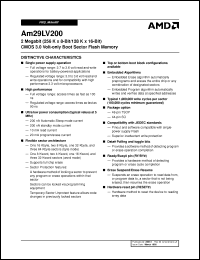 Click here to download AM29LV200B-100FI Datasheet