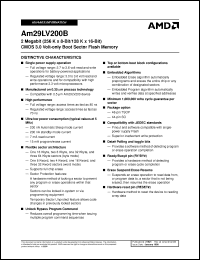 Click here to download AM29LV200BT-120FIB Datasheet