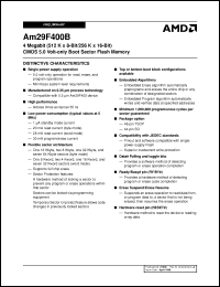 Click here to download AM29F400BB-150EE Datasheet