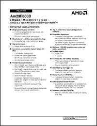 Click here to download AM29F800BB-120SEB Datasheet