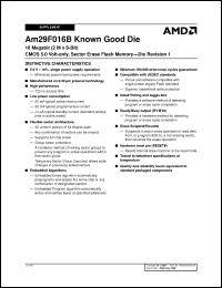 Click here to download AM29F016B-120DGC1 Datasheet