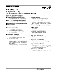 Click here to download AM29F017B-120FE Datasheet