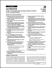 Click here to download AM79C970AVCW Datasheet