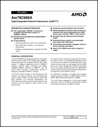 Click here to download AM79C988AJCT Datasheet