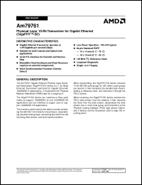 Click here to download AM79761YC-10 Datasheet