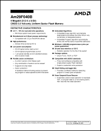 Click here to download AM29F040B-120JC Datasheet