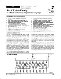 Click here to download PALCE20V8 Datasheet