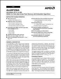 Click here to download AM28F256A Datasheet