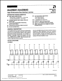 Click here to download AM29841 Datasheet