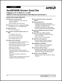 Click here to download Am29F800BT-120DPC Datasheet