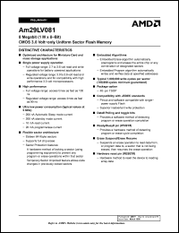 Click here to download AM29LV081 Datasheet