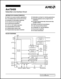 Click here to download AM79489-5JC Datasheet