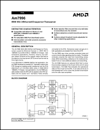 Click here to download AM7996DCTR Datasheet