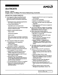 Click here to download AM79C978 Datasheet