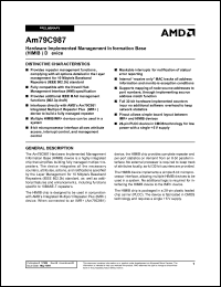 Click here to download AM79C987JC Datasheet