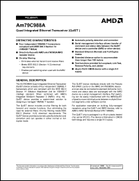 Click here to download Am79C988BJC Datasheet