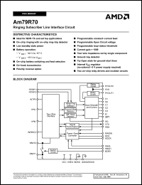 Click here to download AM79R70 Datasheet