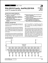 Click here to download AMPAL22V10 Datasheet
