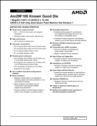 Click here to download Am29F100B-120DWE Datasheet