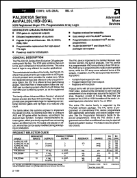 Click here to download AmPAL20L10-20 Datasheet