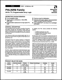 Click here to download PAL20R8-102JC Datasheet