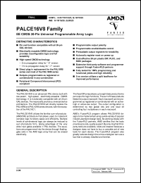 Click here to download PALCE16V8H-10JC4 Datasheet