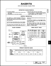 Click here to download AM2817A20 Datasheet