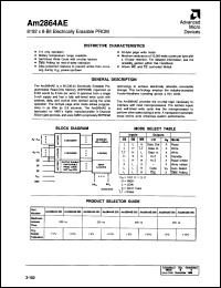 Click here to download AM2864AE350DC Datasheet