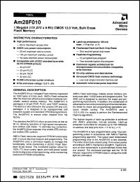 Click here to download AM28F010-120LC Datasheet