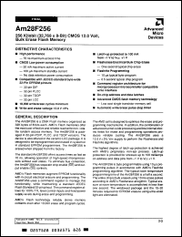 Click here to download AM28F256-200C3DEB Datasheet