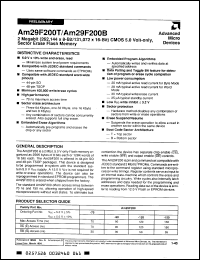 Click here to download AM29F200B120FEB Datasheet