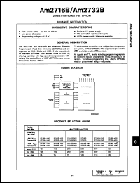 Click here to download AM2732B450LI Datasheet