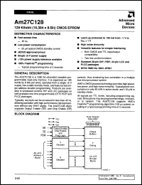 Click here to download AM27C128-125DI Datasheet