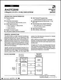 Click here to download AM27C2048-100 Datasheet