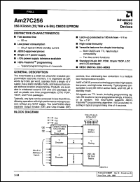 Click here to download AM27C256-120LEB Datasheet