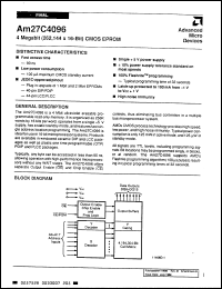 Click here to download AM27C4096-150LE Datasheet