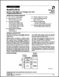 Click here to download AM27LV512-300JC Datasheet