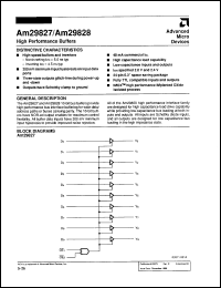 Click here to download AM29828APCB Datasheet
