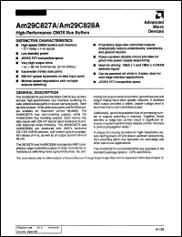 Click here to download AM29C827JCB Datasheet