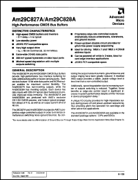 Click here to download AM29C828APCB Datasheet