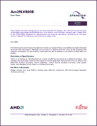 Click here to download AM29LV800BT-120ED Datasheet