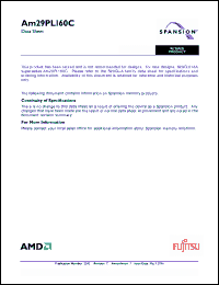 Click here to download AM29PL160CB-70RSF Datasheet
