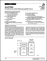 Click here to download AM27X64-205PC Datasheet