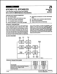 Click here to download 67C401-15J Datasheet