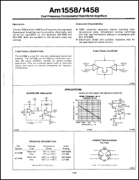 Click here to download AM1458H Datasheet