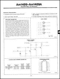 Click here to download AM1489PCTB Datasheet